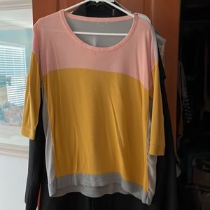 Unbranded Color Block Top